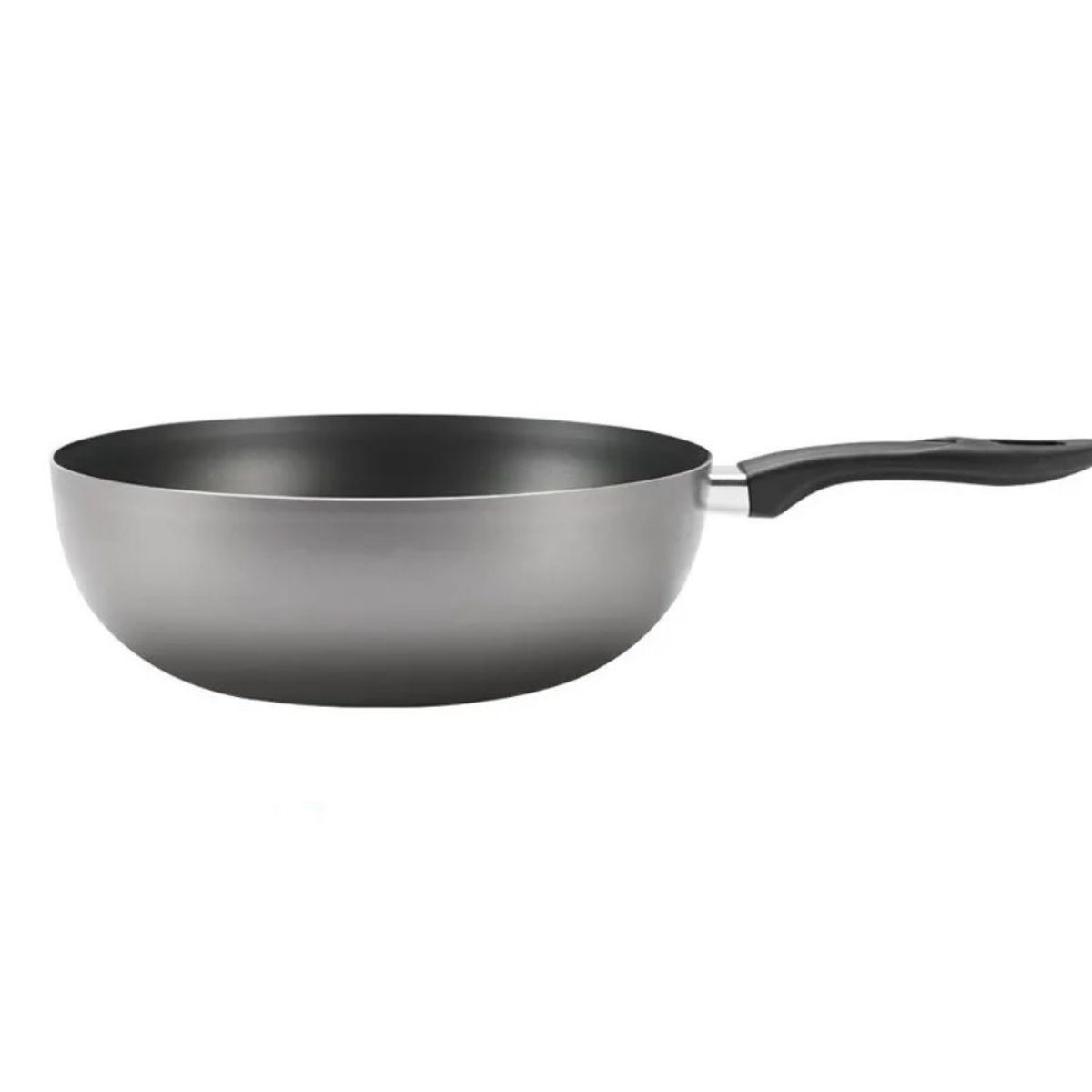BRINOX - Wok 24cm 2.3L Brinox Maple Plata