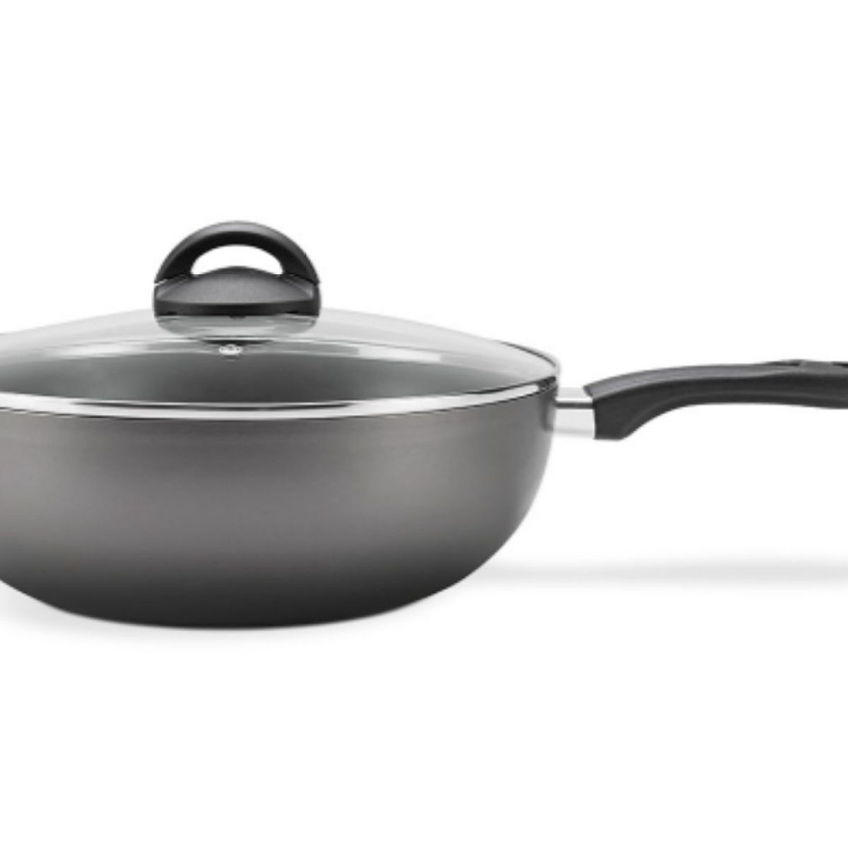 BRINOX - Wok Con Tapa 28cm 4.1L Brinox Maple Plata