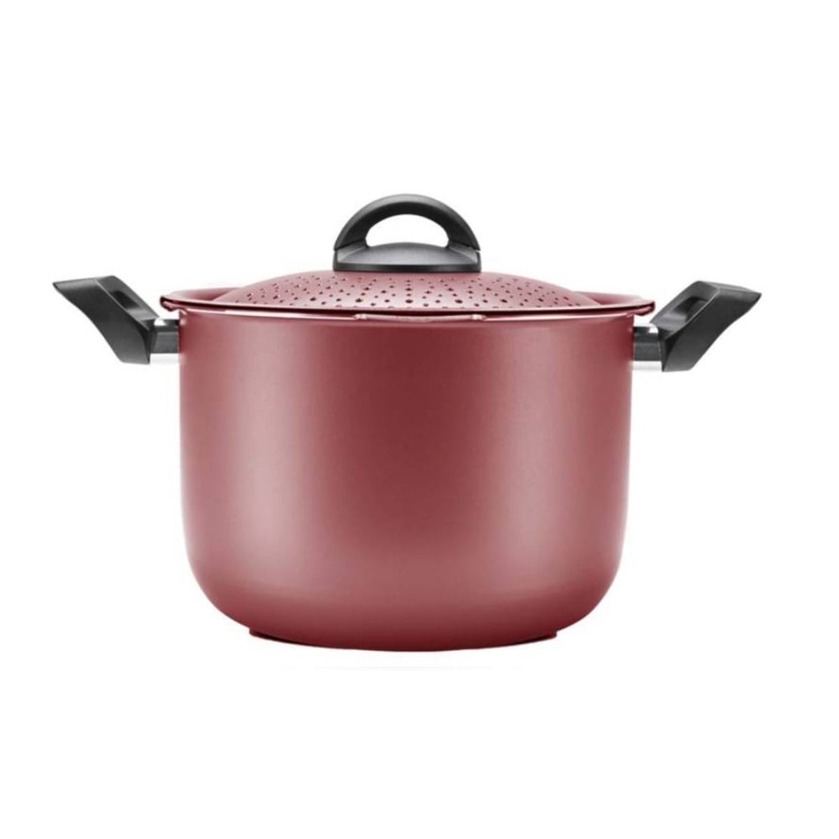 BRINOX - Olla Para Spaguetti 22cm 5.7L Brinox Especiarias Rojo