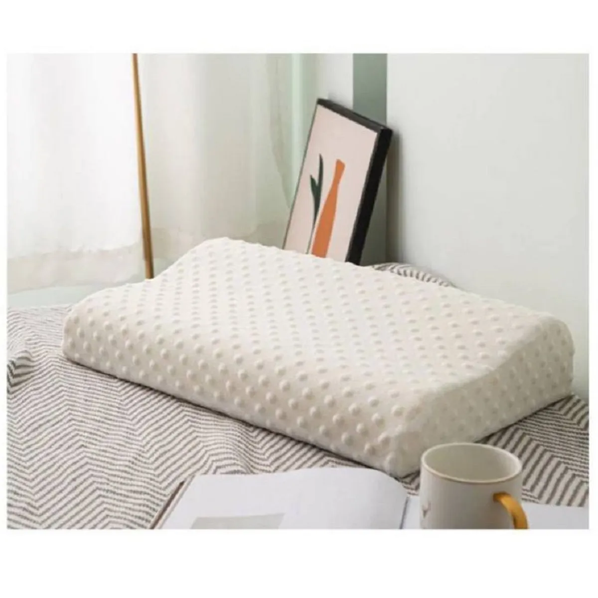 GENERICO - Almohada Viscoelastica Memory Pillow Funda