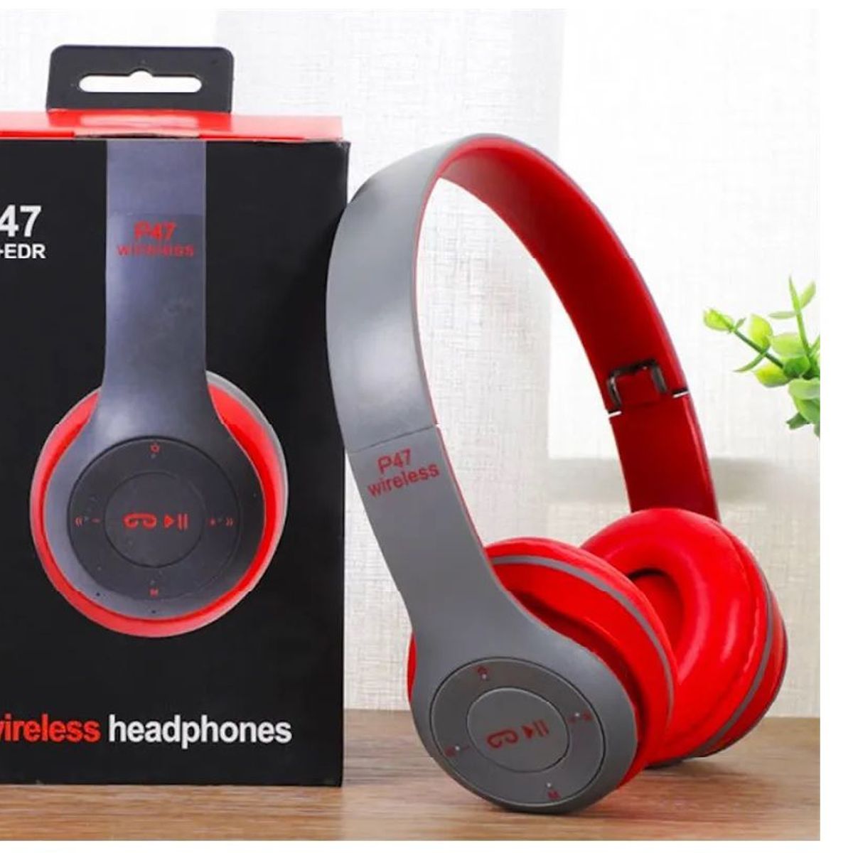 GENERICO - Audífono Inalámbrico P47 Con Bluetooth