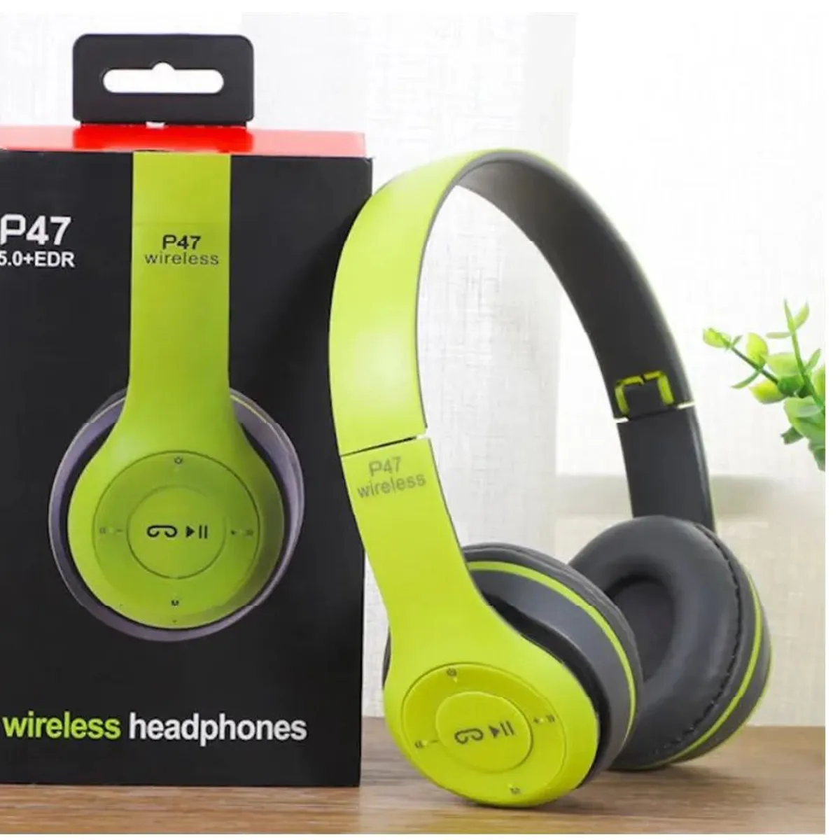 GENERICO - Audífono Inalámbrico P47 Con Bluetooth