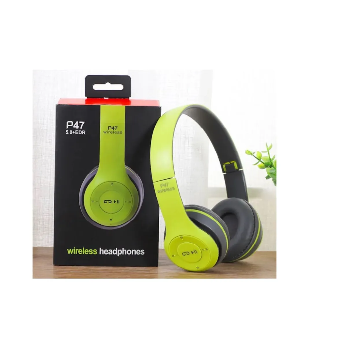 GENERICO - Audífono Inalámbrico P47 Con Bluetooth