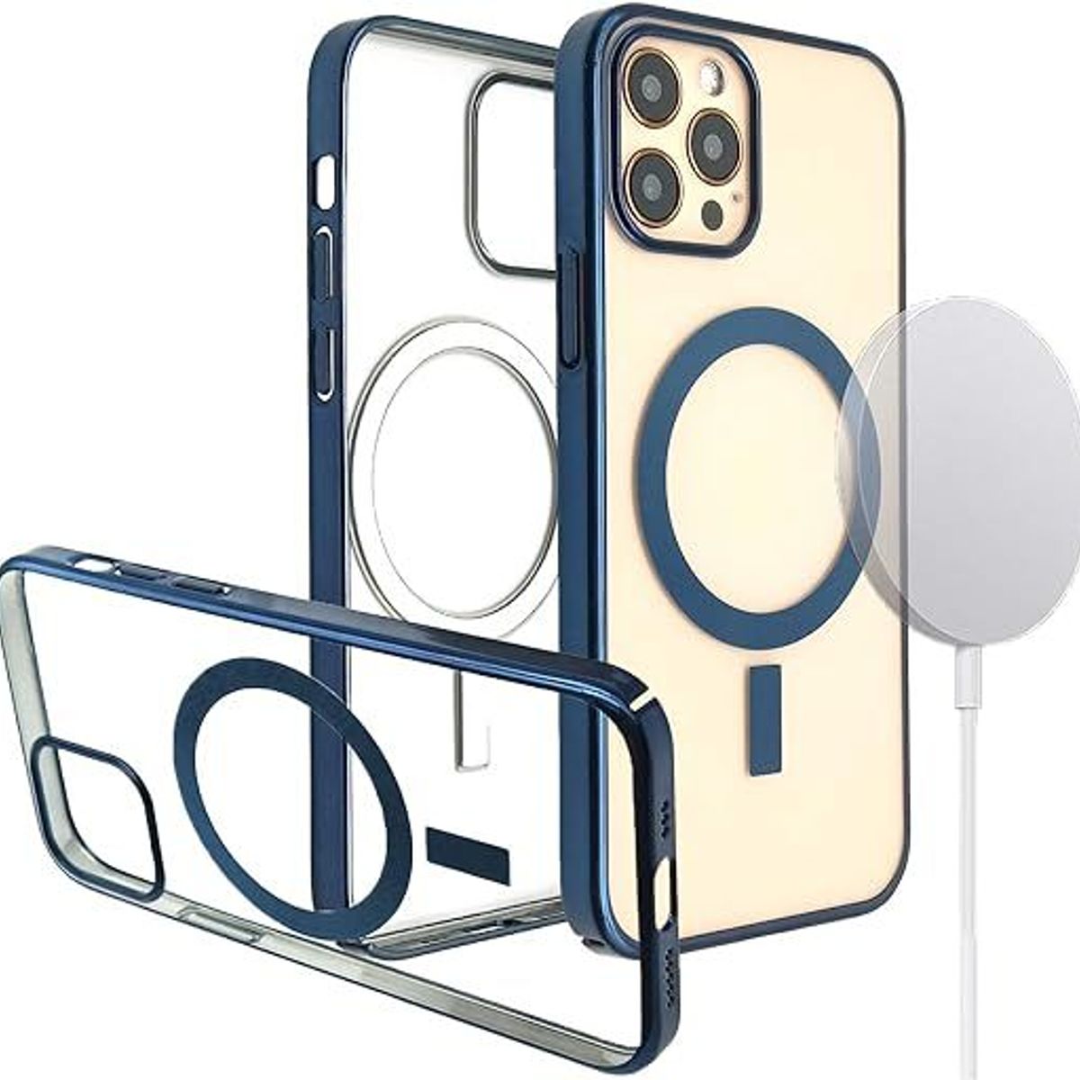 GENERICO - CASE MAGSAFE PARA IPHONE 15 PLUS - Azul
