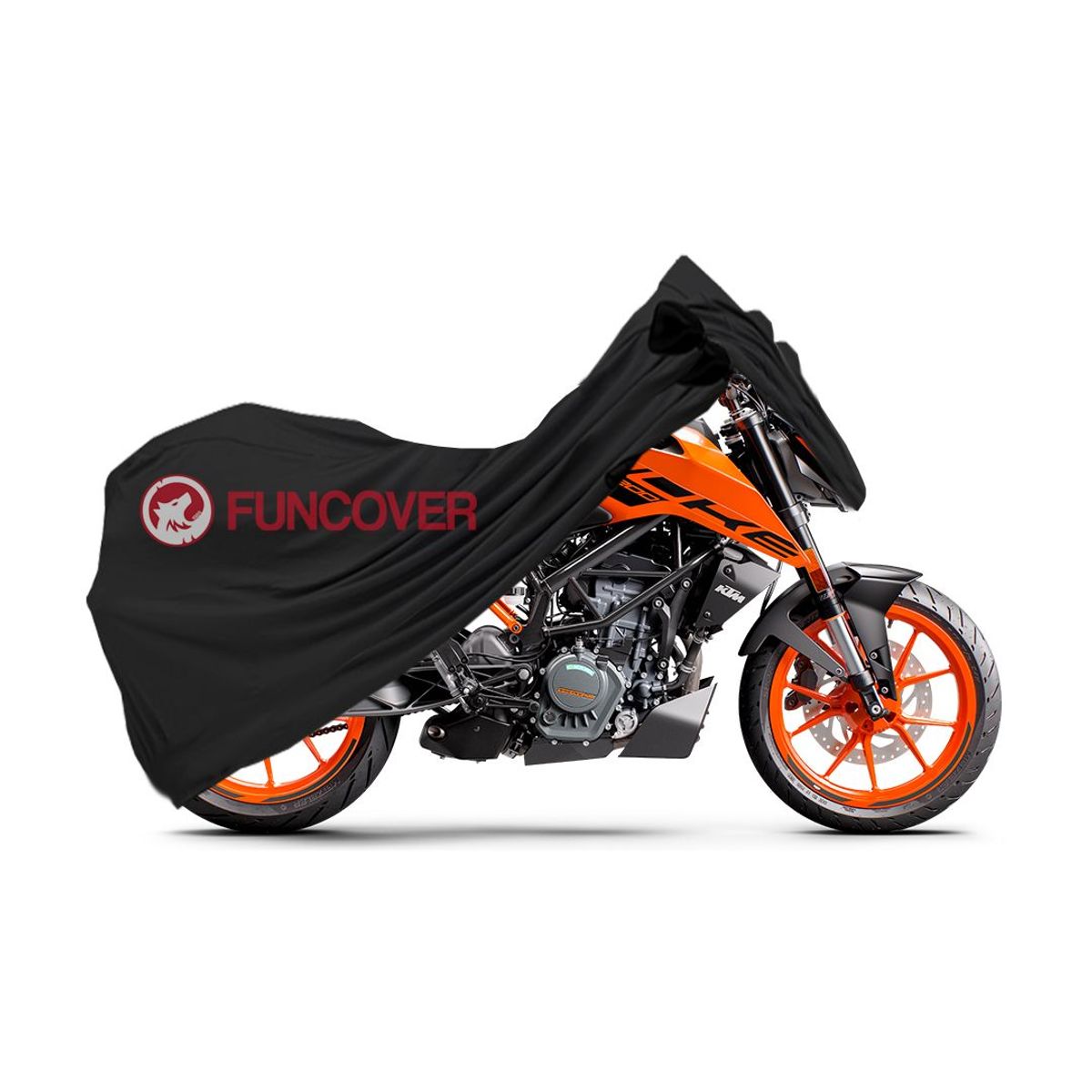 FUNCOVER - Funda Para Moto KTM 200 DUKE Cobertor Impermeable Filtro Uv