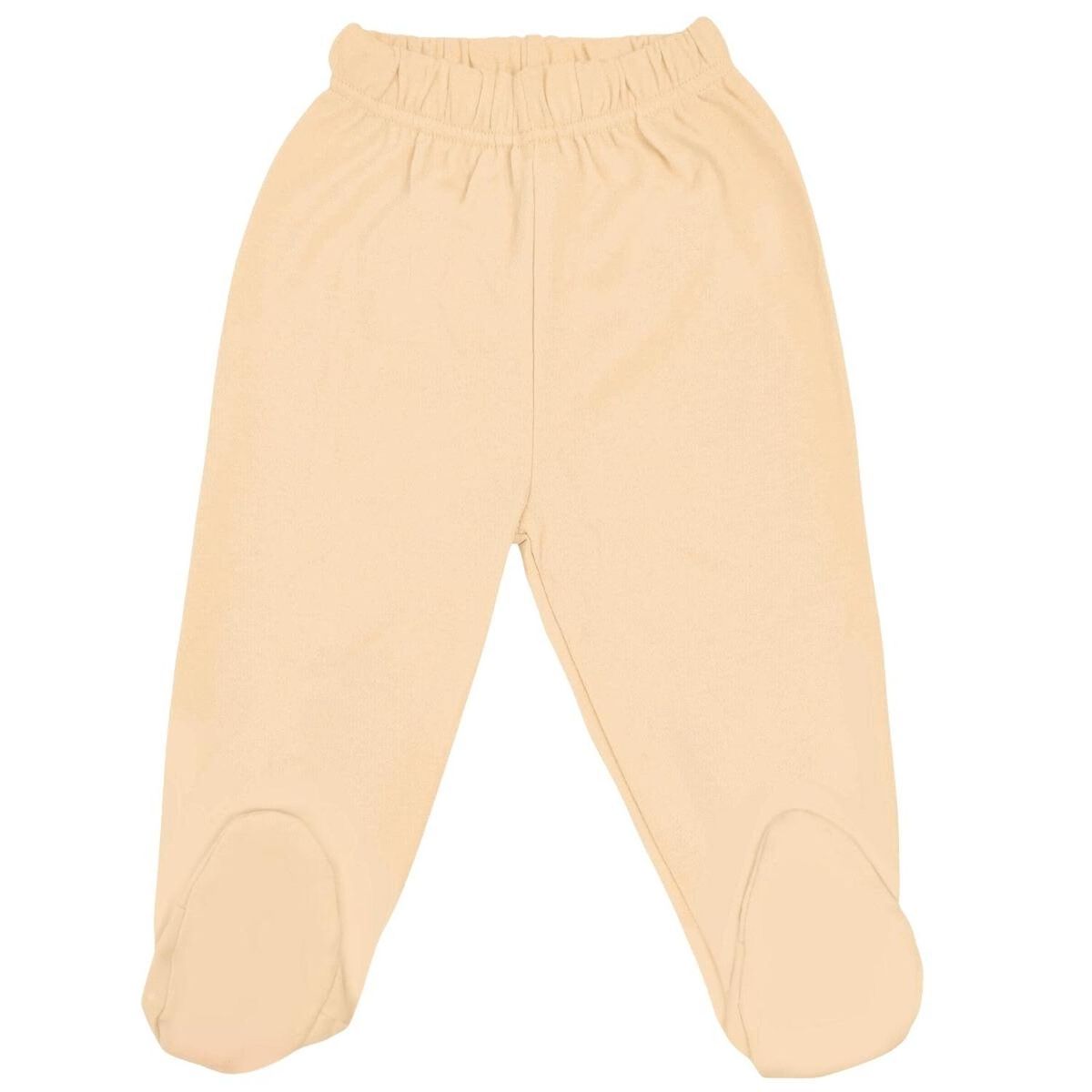 GENERICO - Pack 3 pantalones con pies 100% algodón - 12