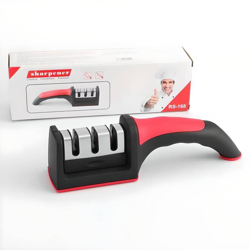 GENERICO - Afilador de Cuchillo Manual Ergonomico