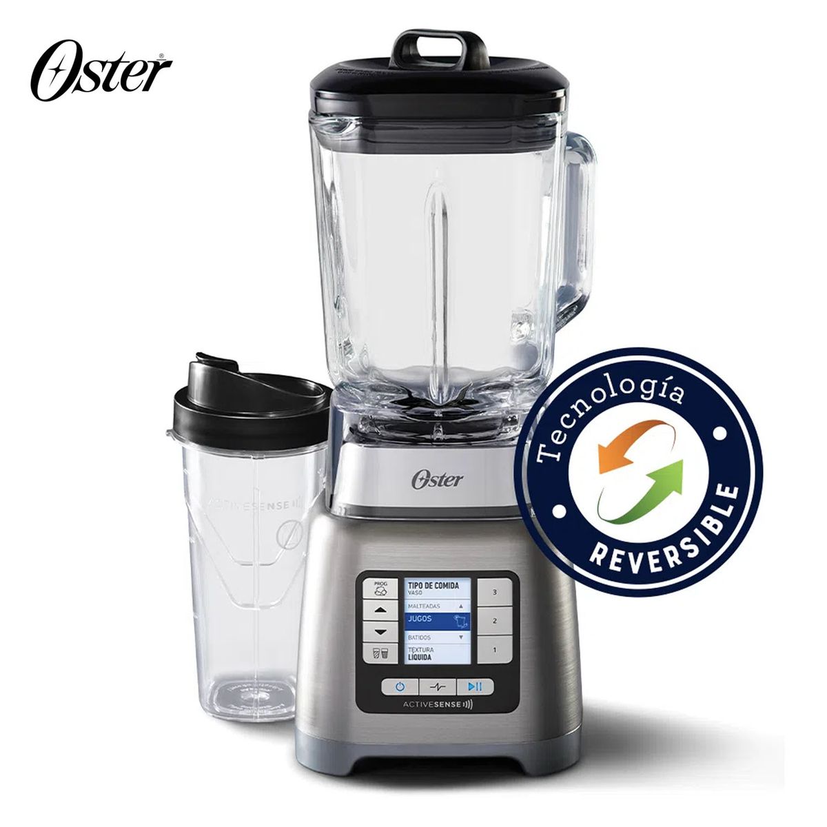 OSTER - Licuadora Oster  ActiveSense  con Blend-N-Go BLSTTDGNBG