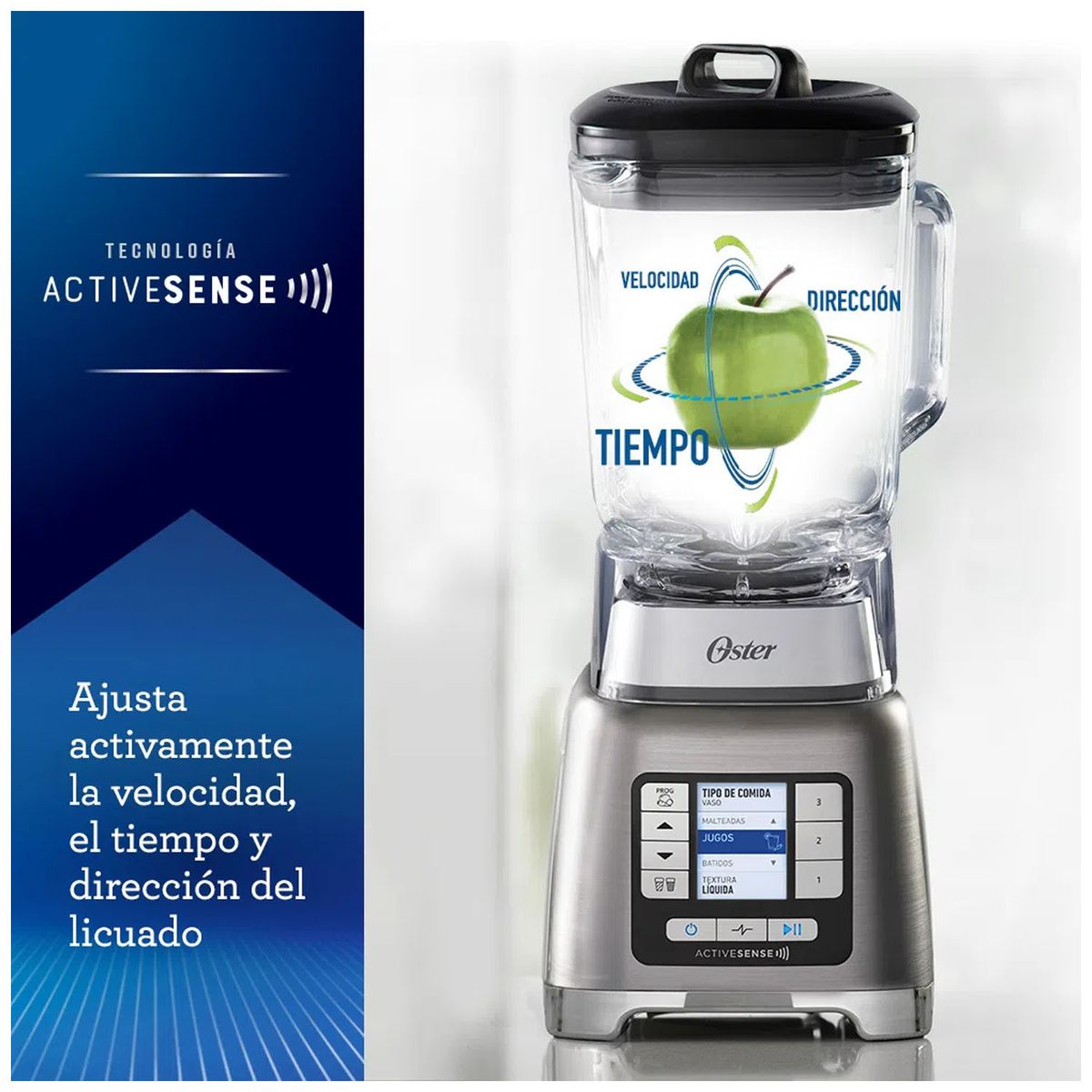 OSTER - Licuadora Oster  ActiveSense  con Blend-N-Go BLSTTDGNBG