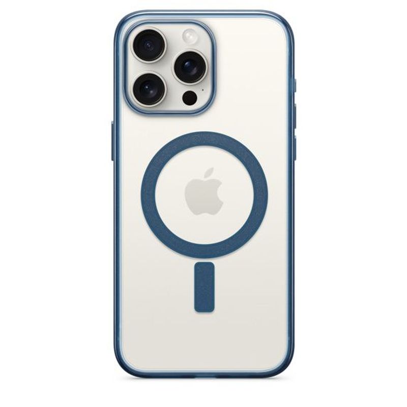 GENERICO - CASE MAGSAFE PARA IPHONE 15 Pro - Azul
