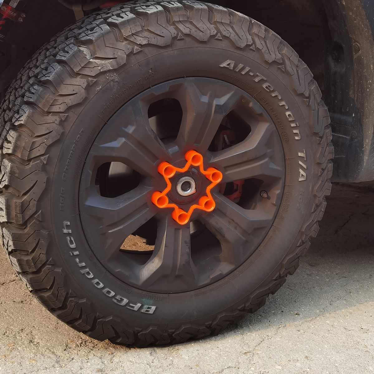 GENERICO - Seguro de Tuerca para Camionetas Hilux - Frontier 6X21mm