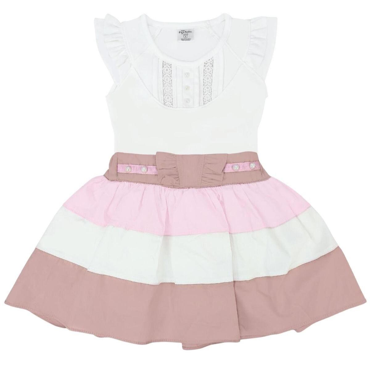 GENERICO - Conjunto Vestido - Tricolor - Palo Rosa