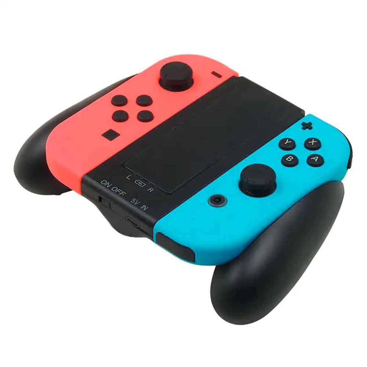 VARIOS - Grip Cargador para JoyCons Nintendo Switch 2000mAh