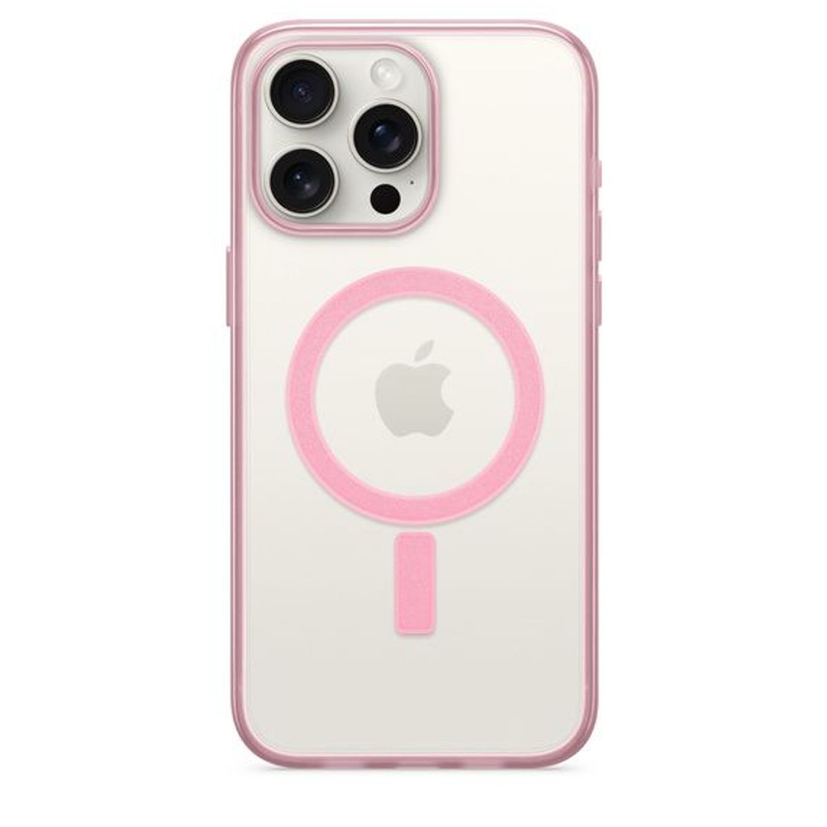 GENERICO - CASE MAGSAFE PARA IPHONE 15 Pro - Rosado