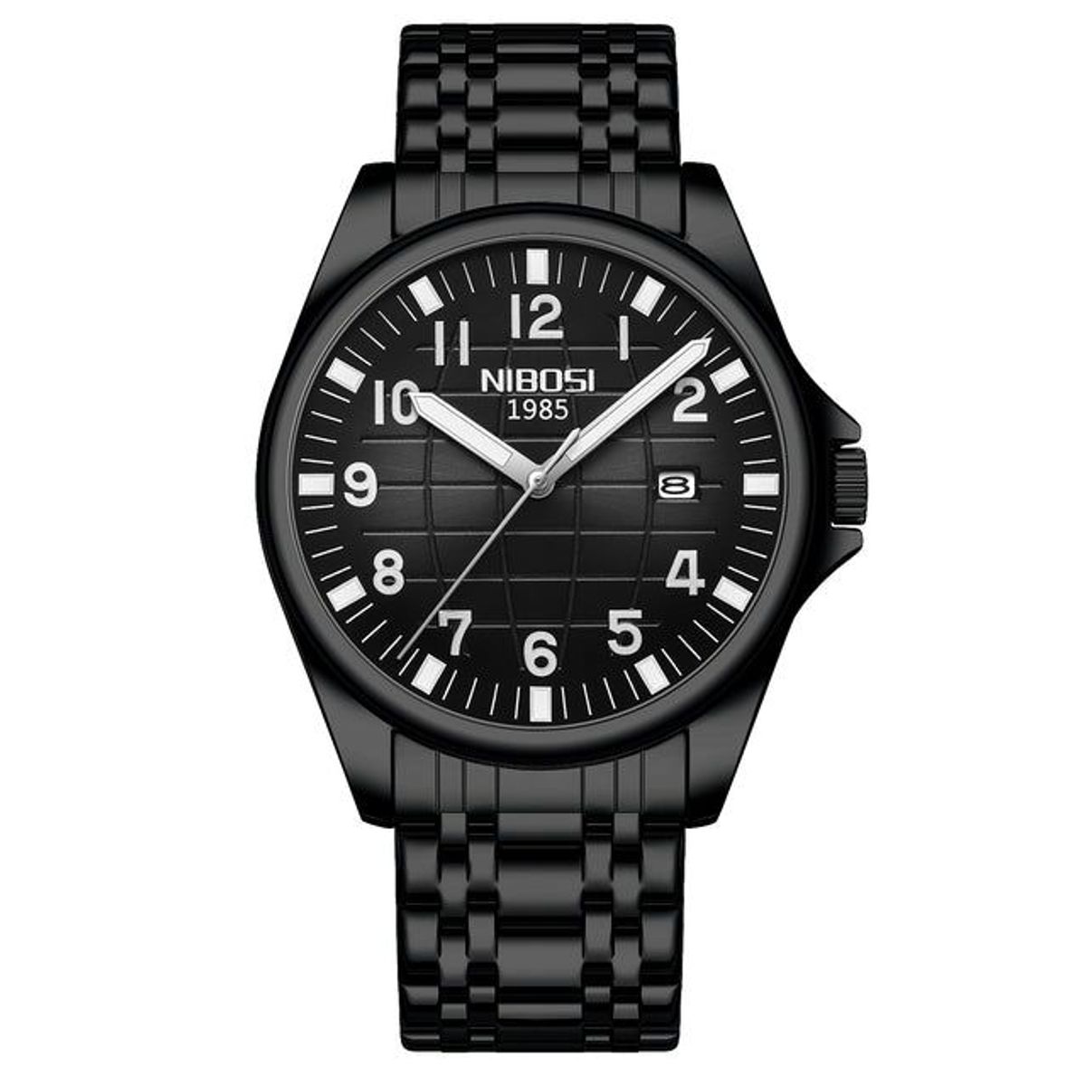 GENERICO - NIBOSI 2572 ACERO NEGRO ROUND