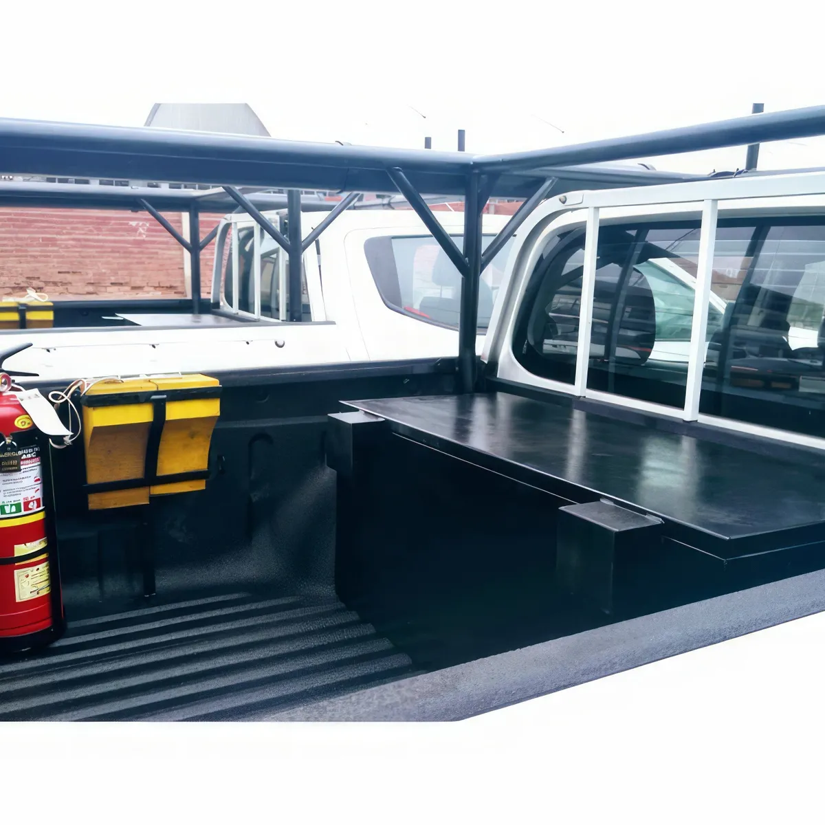 GENERICO - Soporte Porta Extintor de 9KG Metal Alta Resistencia