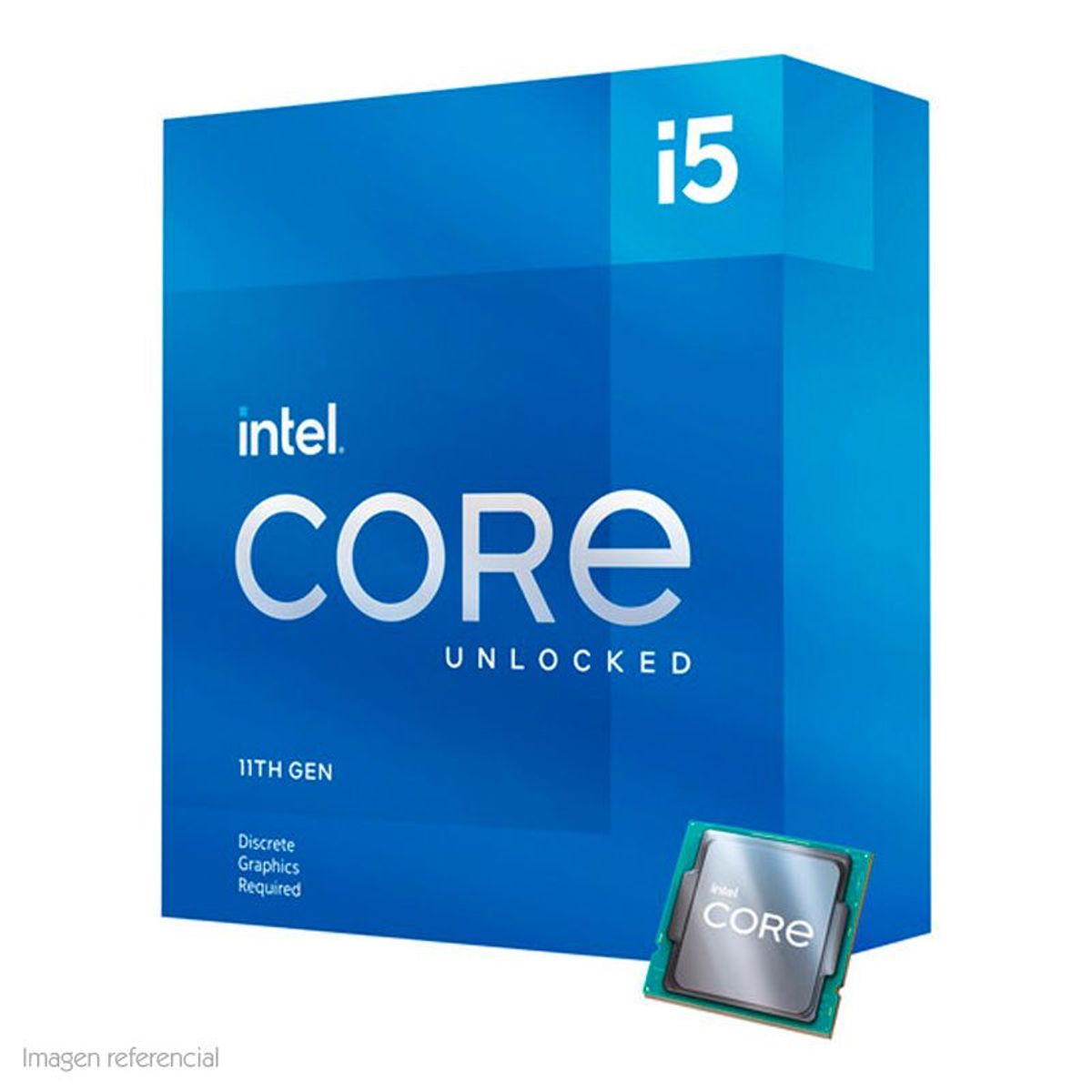 INTEL - Procesador Intel Core i5-11600KF 3.90 / 4.90 GHz, 12 MB Caché, LGA1200