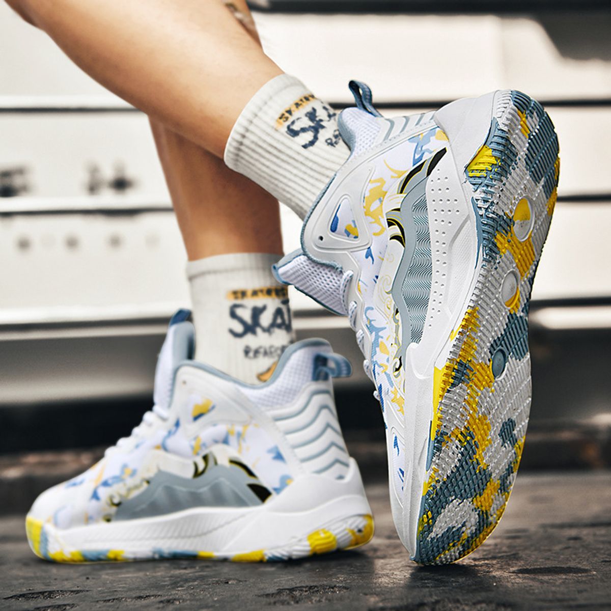 BLWOENS - Zapatillas de baloncesto para hombres