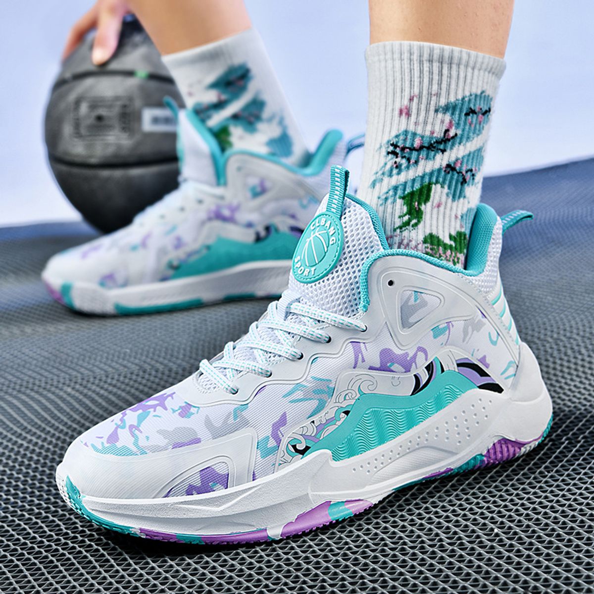 BLWOENS - Zapatillas de baloncesto para hombres