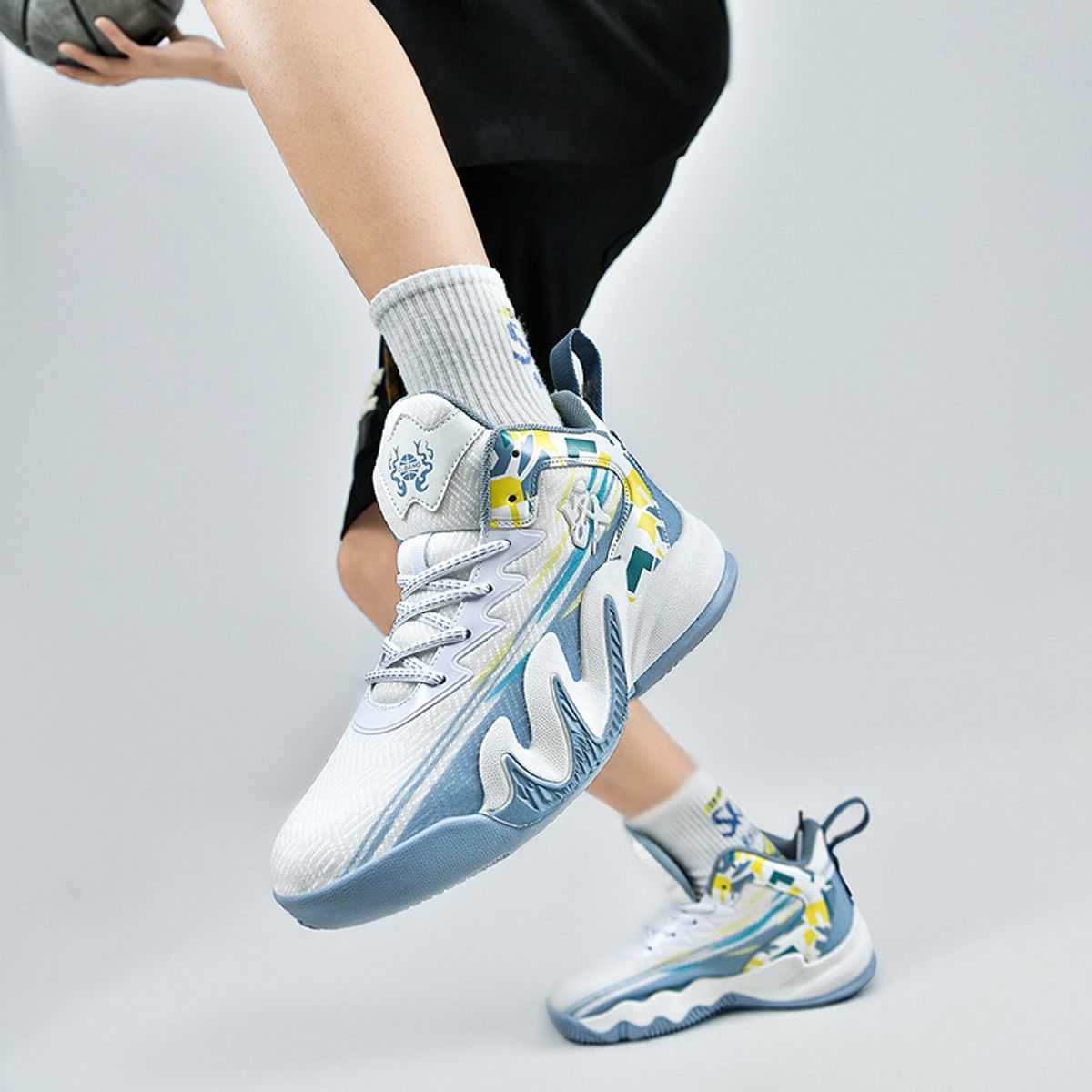 BLWOENS - Zapatillas de baloncesto para hombres