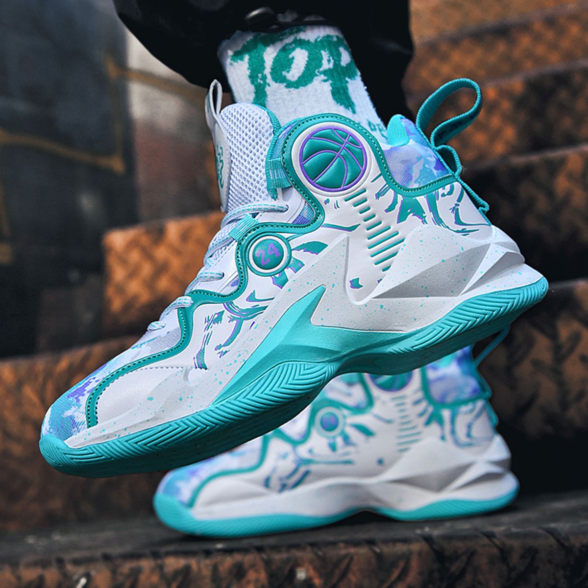 BLWOENS - Zapatillas de baloncesto para hombres