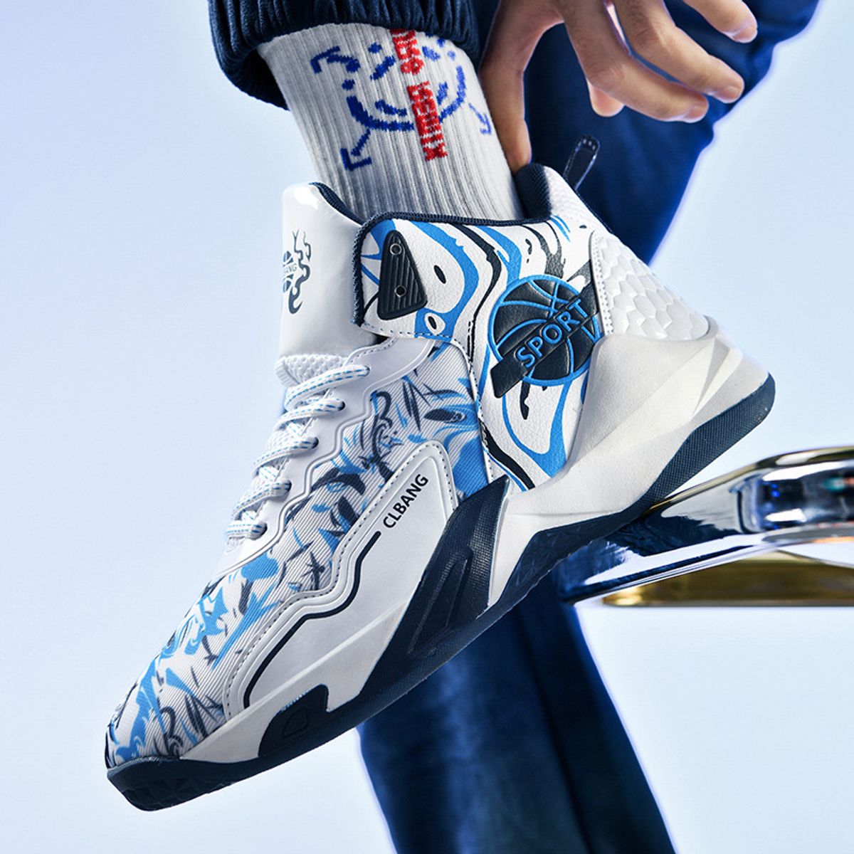 BLWOENS - Zapatillas de baloncesto para hombres