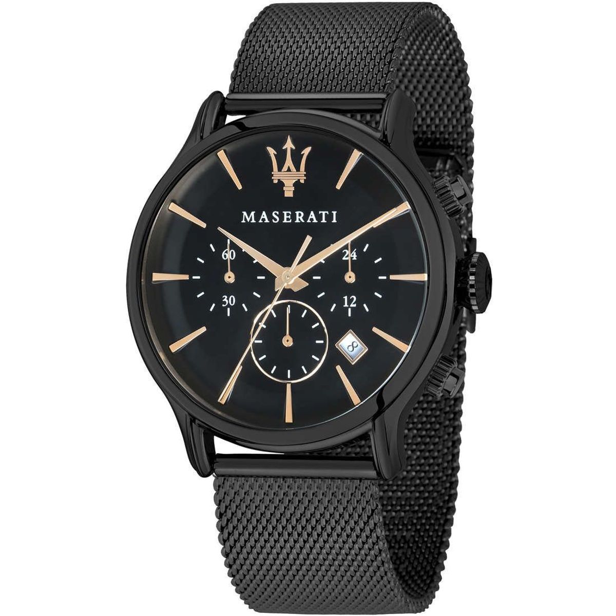 MASERATI - Reloj Maserati Epoca R8873618006 Negro