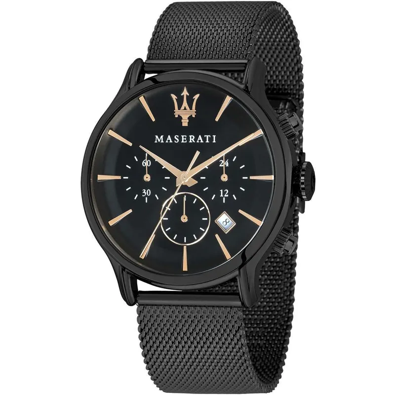 MASERATI - Reloj Maserati Epoca R8873618006 Negro