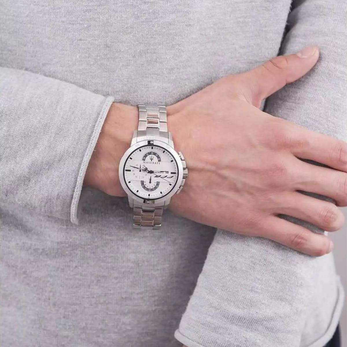 MASERATI - Reloj Maserati Ingegno R8873619004 Plateado