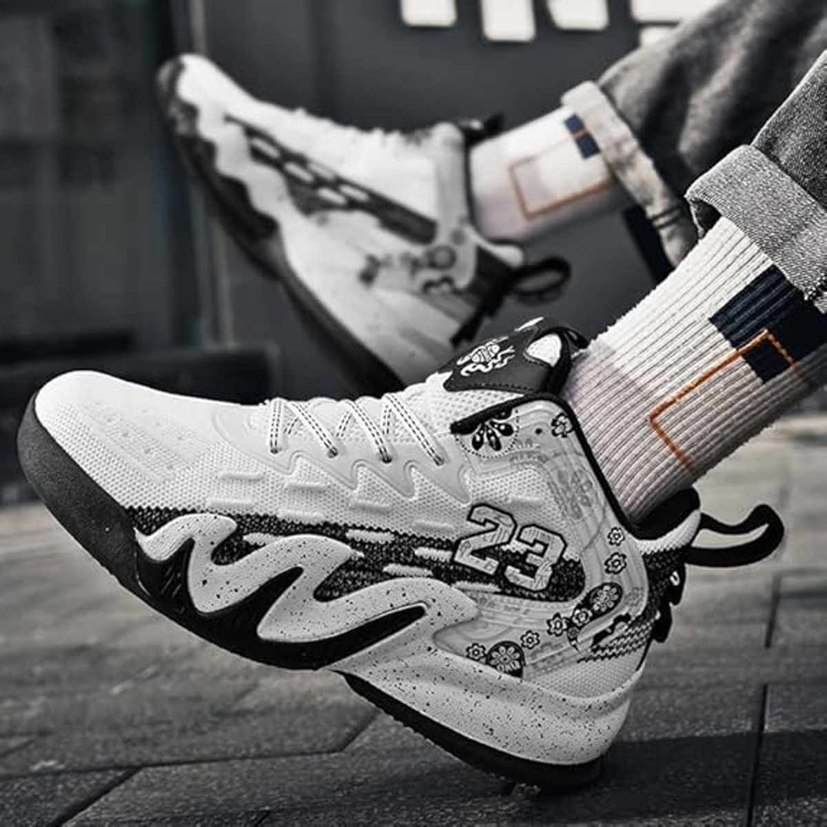 BLWOENS - Zapatillas de baloncesto para hombres