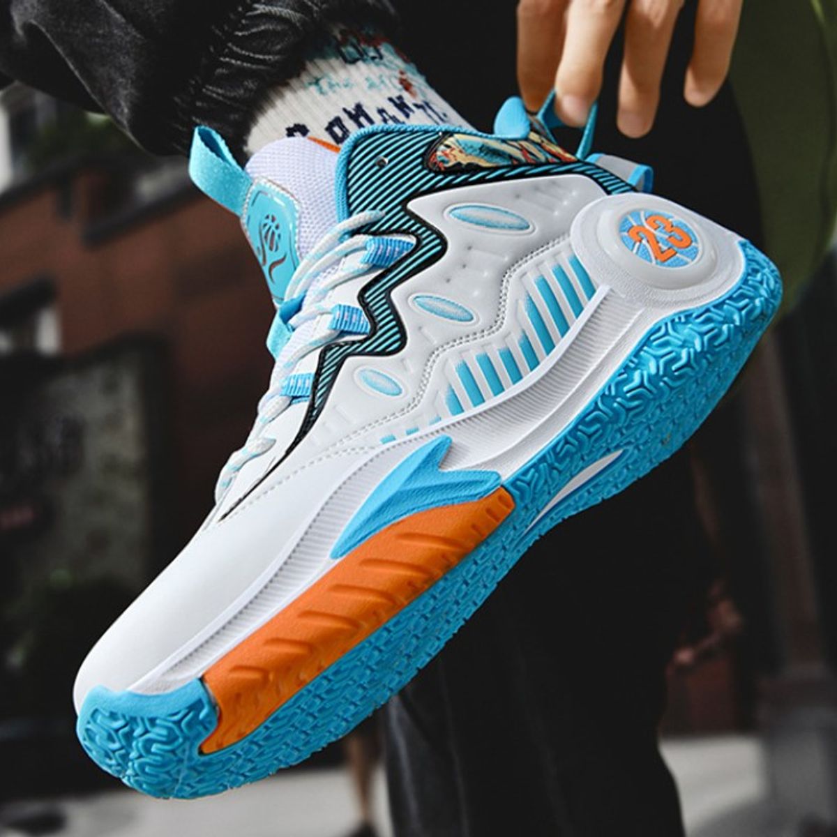 BLWOENS - Zapatillas de baloncesto para hombres