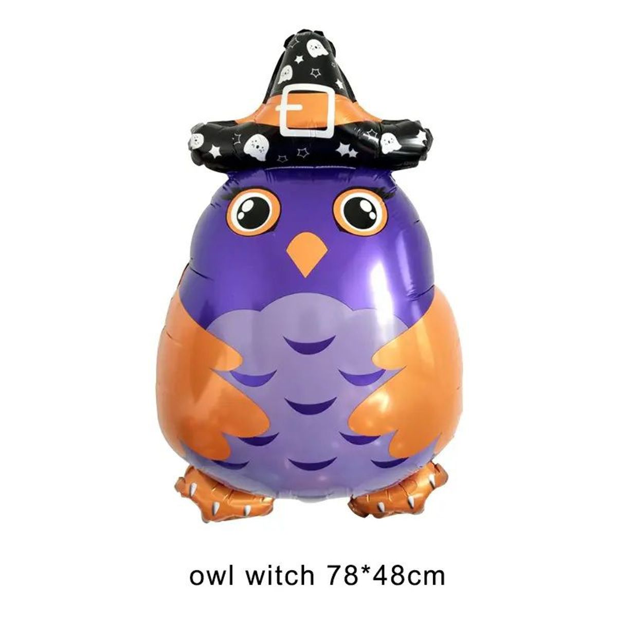 GENERICO - 12 Globos De Papel De Aluminio Para Halloween