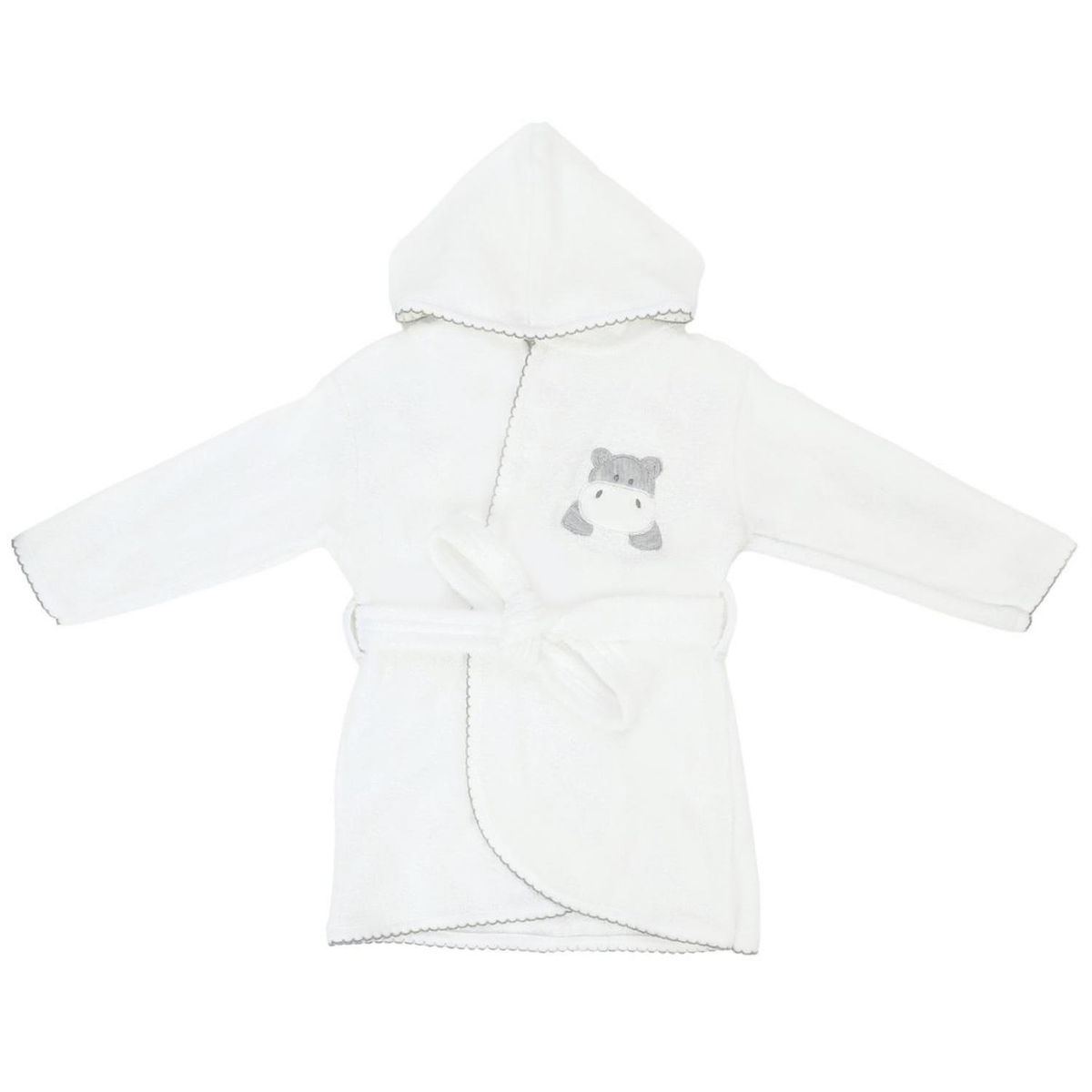 GENERICO - Salida de baño bebé - Hipo - Blanco - Plomo