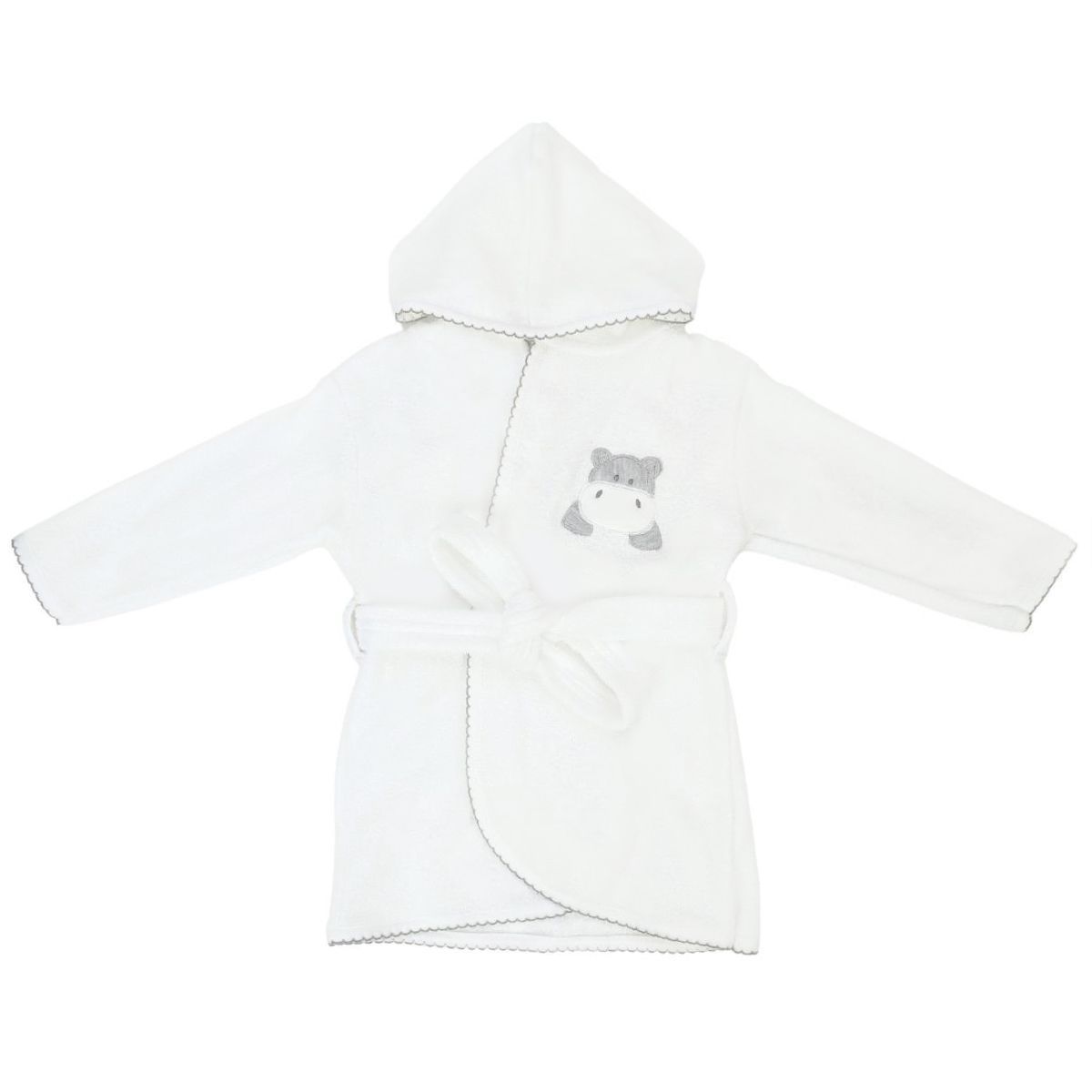 GENERICO - Salida de baño bebé - Hipo - Blanco - Plomo
