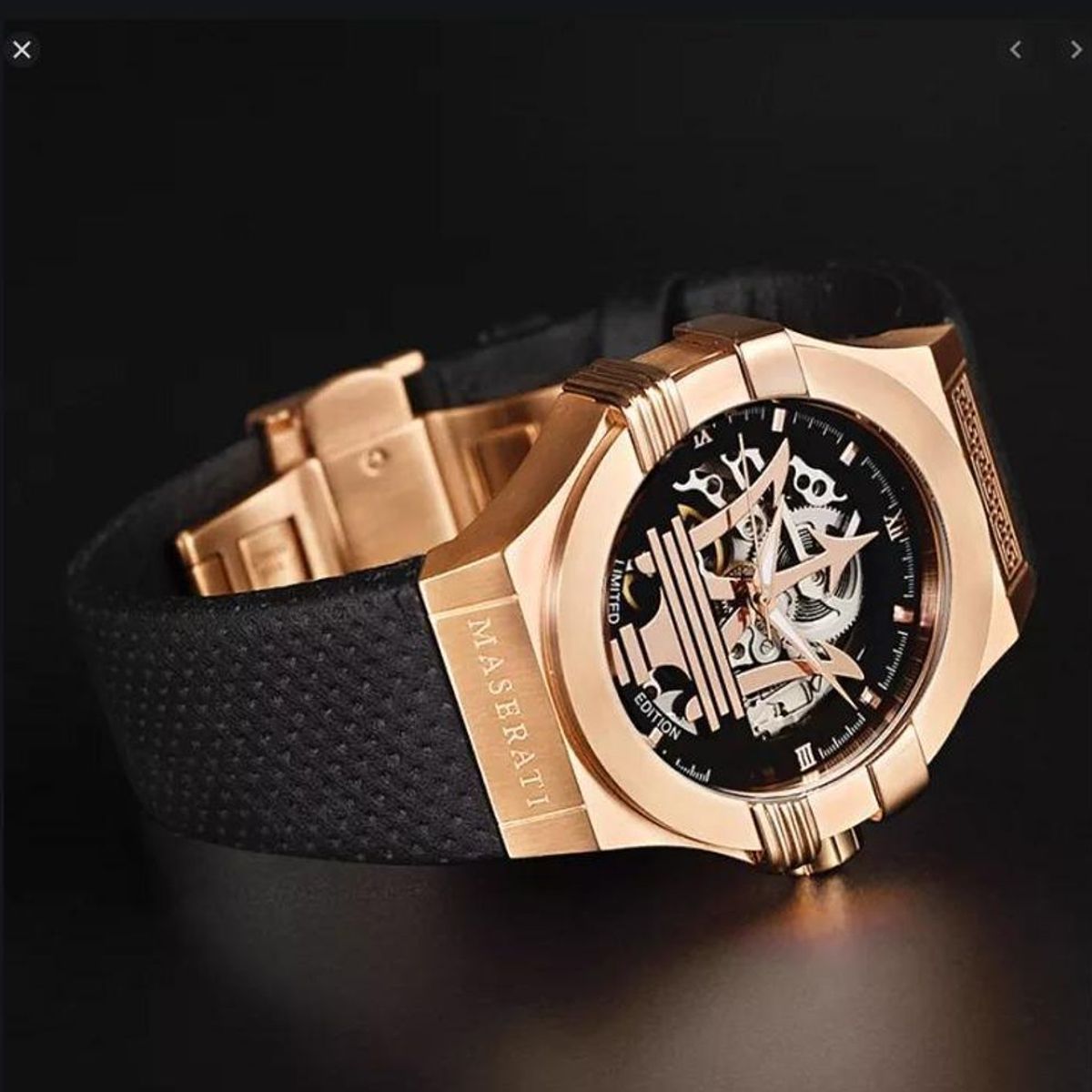 MASERATI - Reloj Maserati Potenza R8821108025 Negro