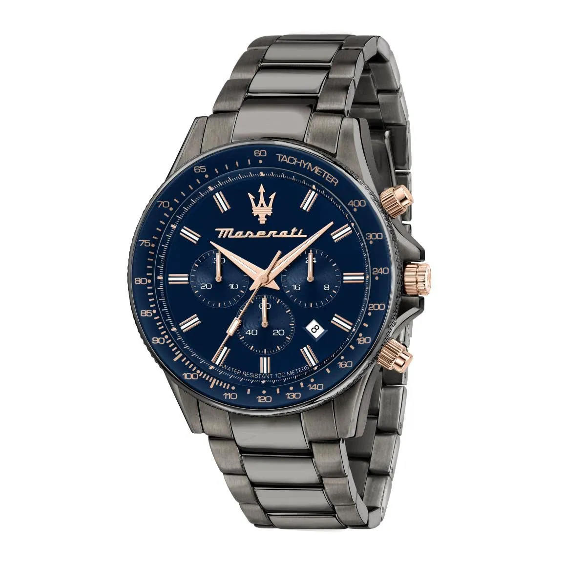 MASERATI - Reloj Maserati R8873640001 Cronógrafo Azul 44 Mm