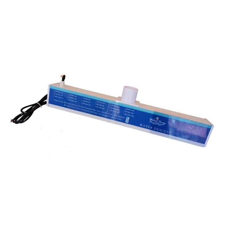 GENERICO - Cascada acrílica 60 cm LED RGB marca Pool System