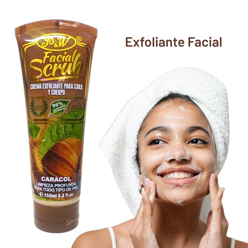 GENERICO - Crema Exfoliante Facial con Extractos Naturales