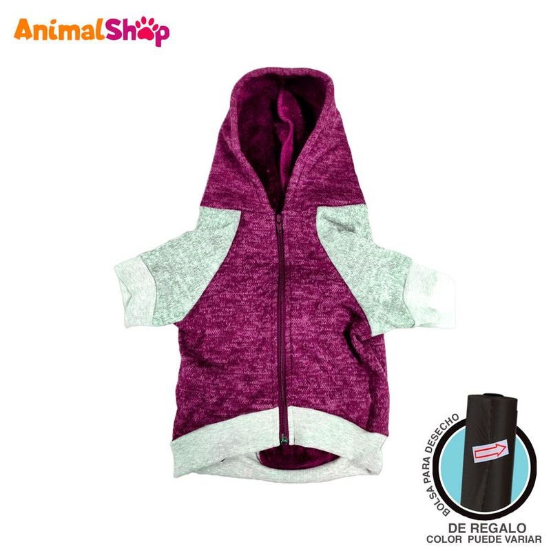 GENERICO - Ropa Para Perros Polera Afelpada Papo Wear Rosa Talla Xl