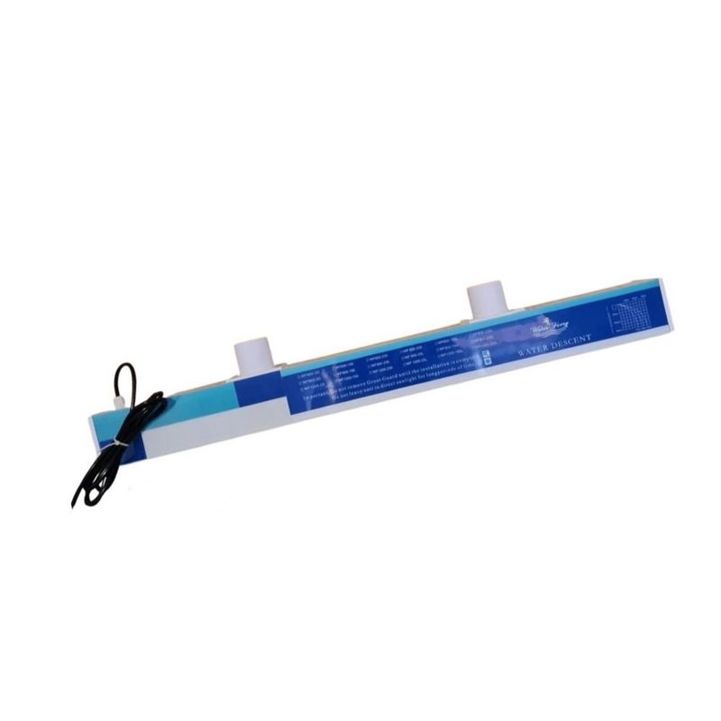 GENERICO - Cascada acrílica 90 cm LED RGB marca Pool System