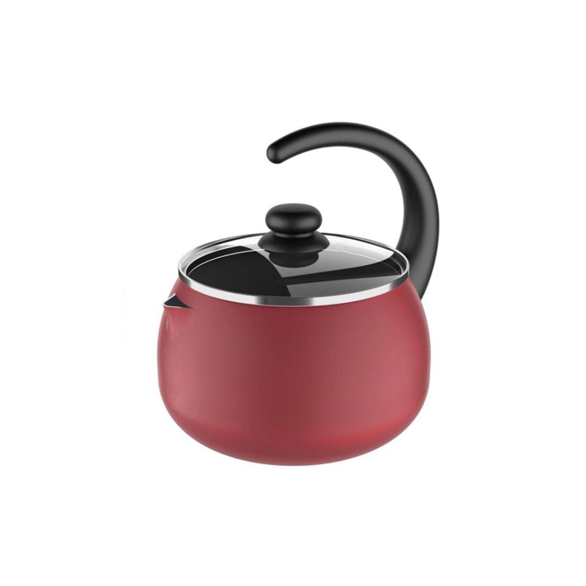 BRINOX - Tetera 2L Con Tapa Brinox Especiarias Rojo