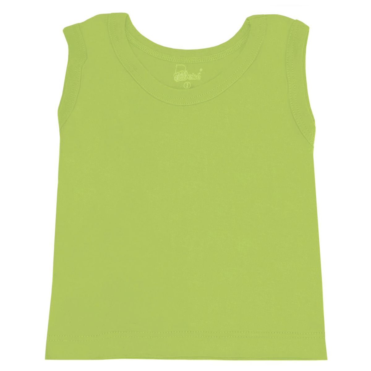 GENERICO - Polo bebÃ© sin mangas - Verde Manzana.