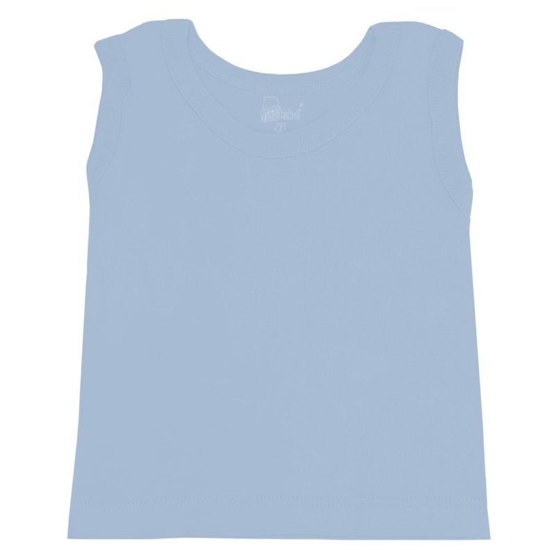 GENERICO - Polo bebÃ© sin mangas - Celeste.