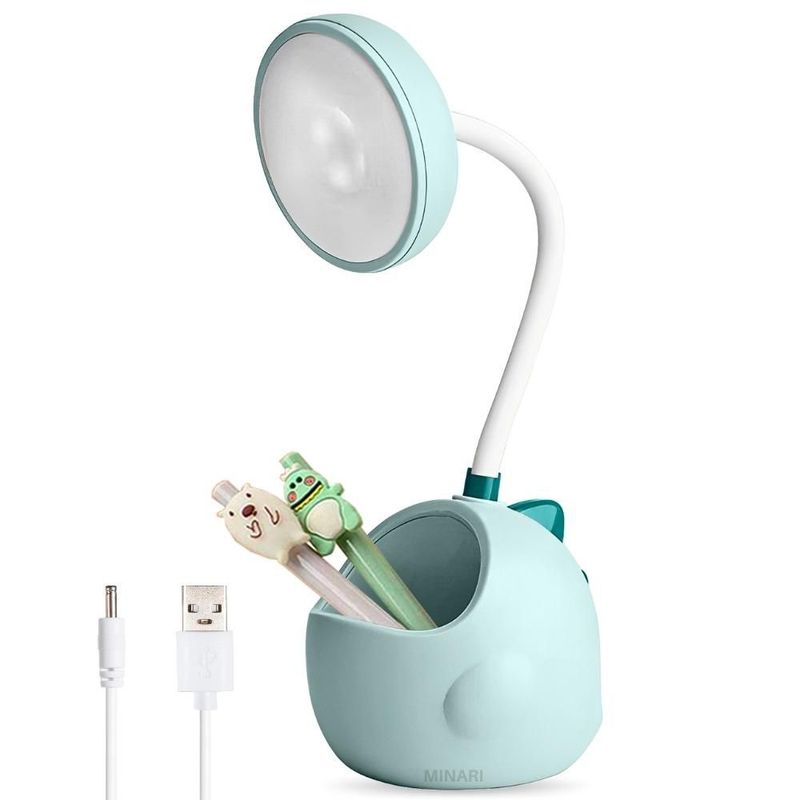 MINARI - Lámpara LED Dinosaurio Organizador Porta Lapiceros Escritorio VD D152