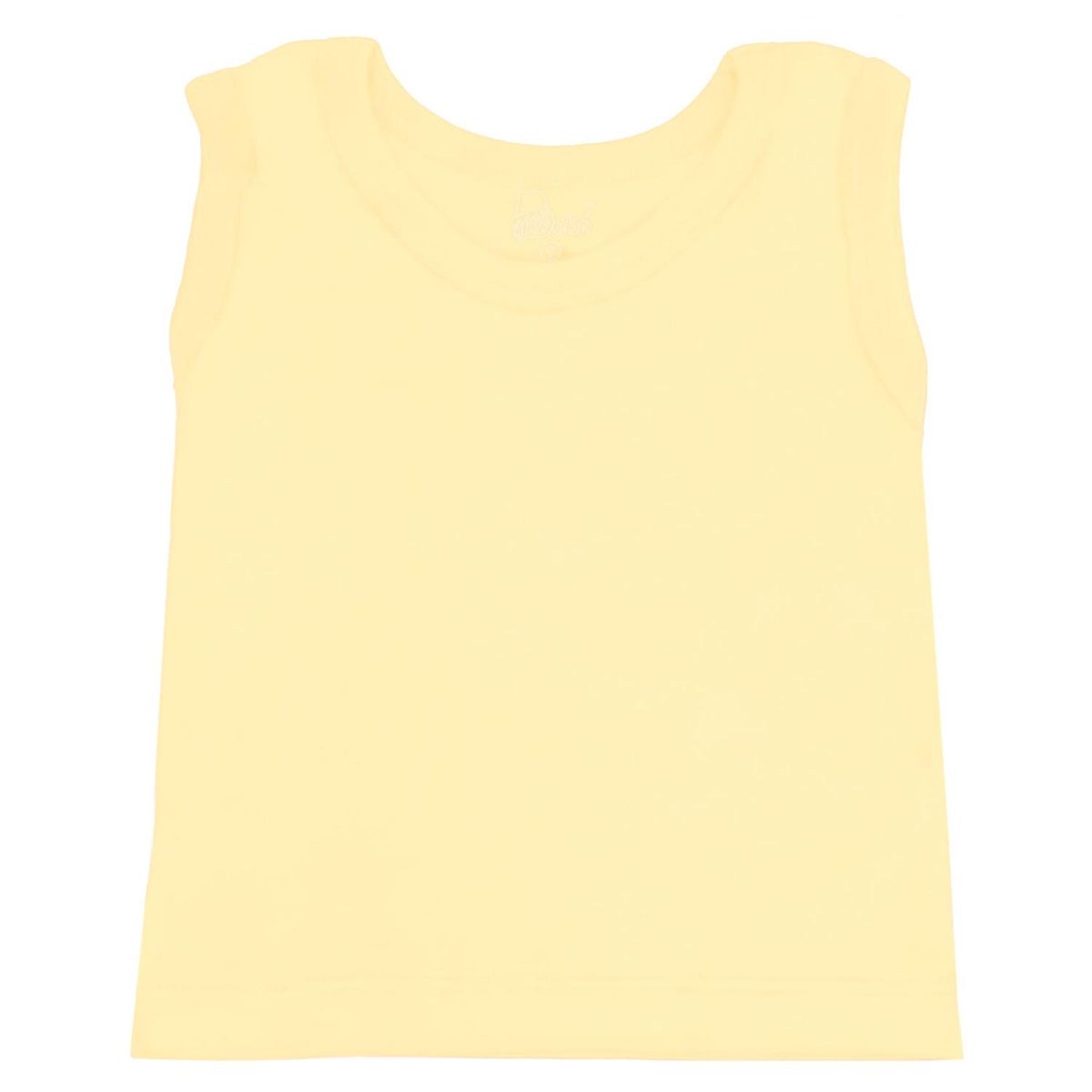 GENERICO - Polo bebÃ© sin mangas - Amarillo Claro.