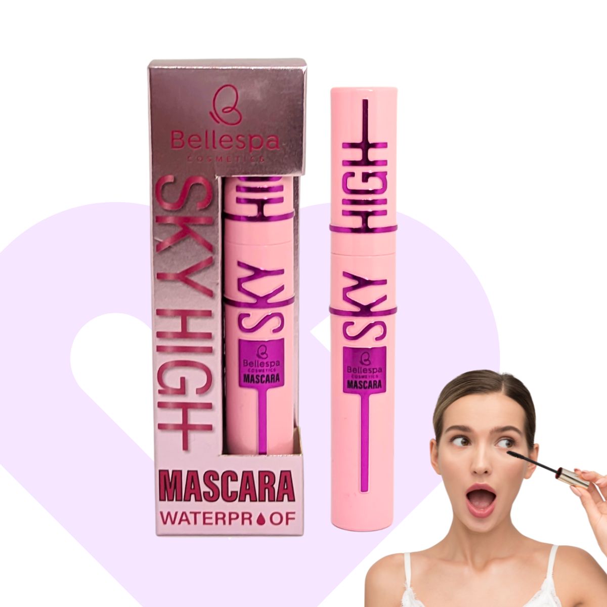 GENERICO - Máscara de Pestañas Rimel SKYHIGH Bellespa