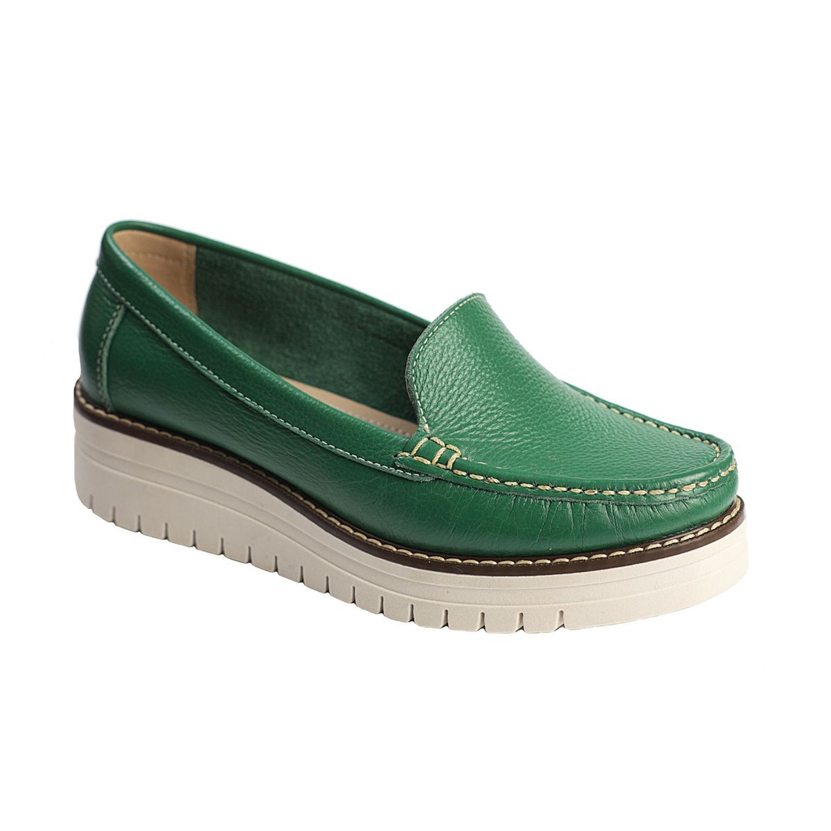 ESTODAS - Mocasines Estodas Ofelia Verde