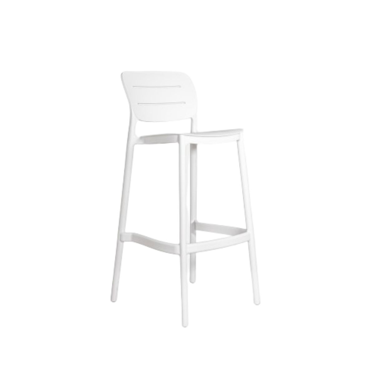 NIHM - Silla Alta de Bar Gasco Blanco