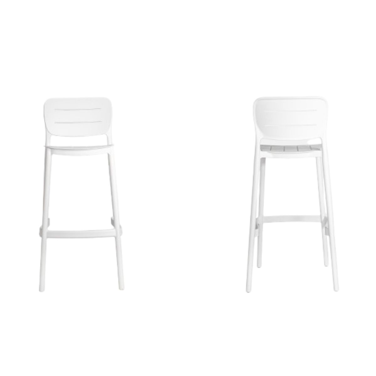 NIHM - Silla Alta de Bar Gasco Blanco