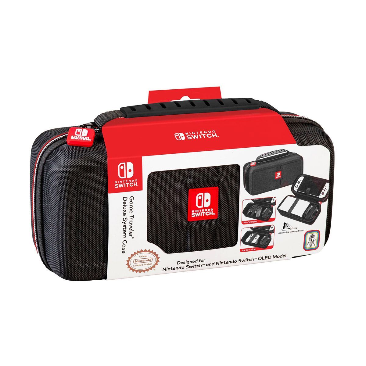 RDS - Mini Maleta Negra Game Traveler Deluxe Blanca Switch - RDS Industries